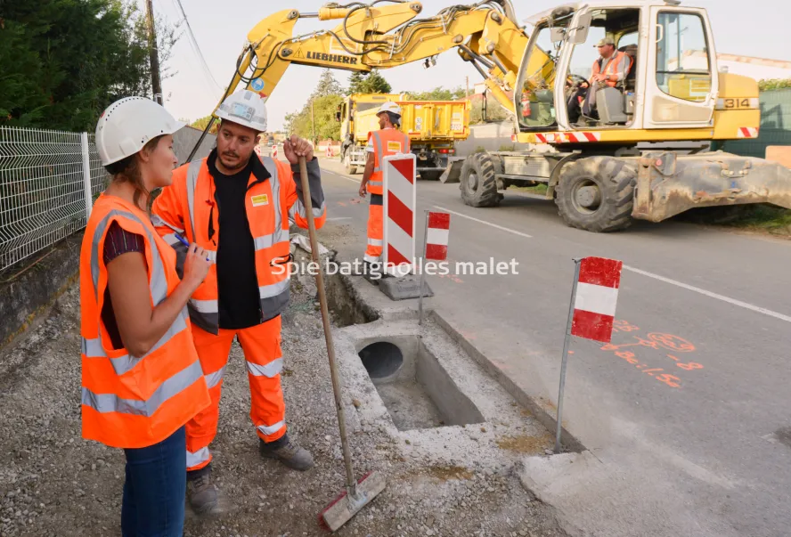 Photo SPIE BATIGNOLLES / MALET - OX