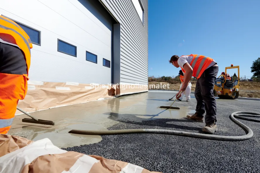 Photo SPIE BATIGNOLLES / MALET - Chantier OOGARDEN