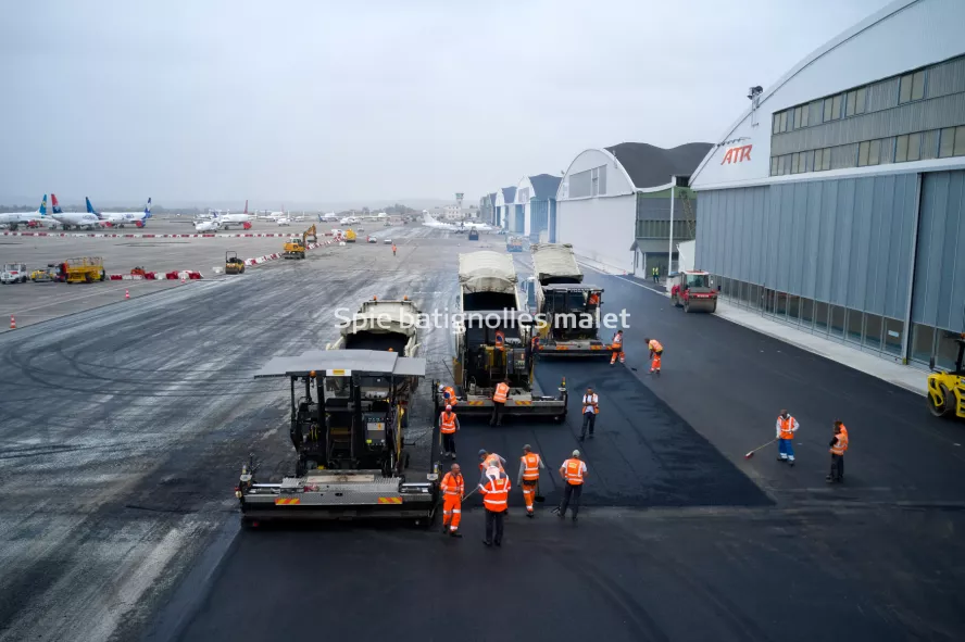 Photo SPIE BATIGNOLLES / MALET - Piste et tarmac