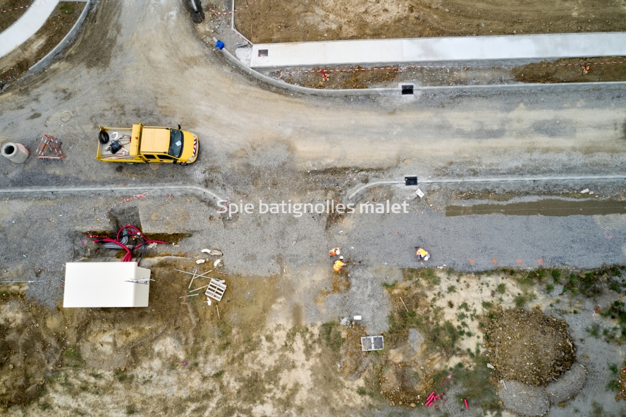 Photo SPIE BATIGNOLLES / MALET - ZAC DE L'ESCALETTE