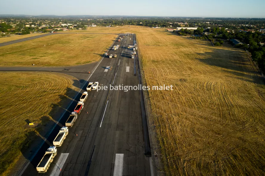 Photo SPIE BATIGNOLLES / MALET - Piste et tarmac