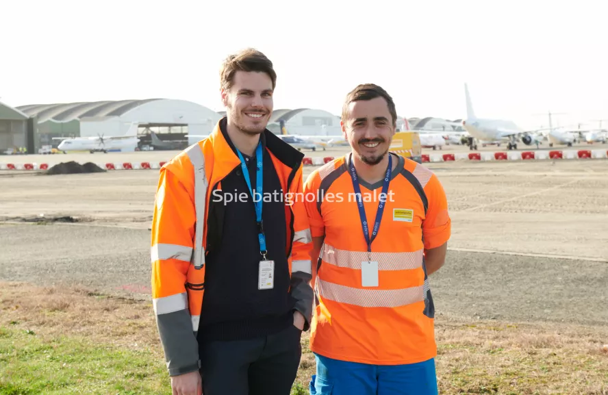 Photo SPIE BATIGNOLLES / MALET - Piste et tarmac