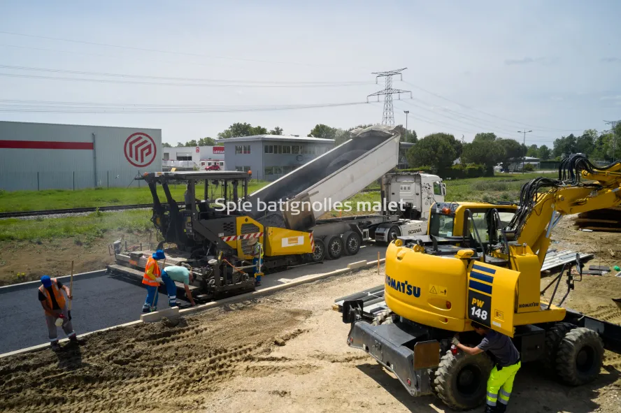 Photo SPIE BATIGNOLLES / MALET - Castelnau d'estrefonds