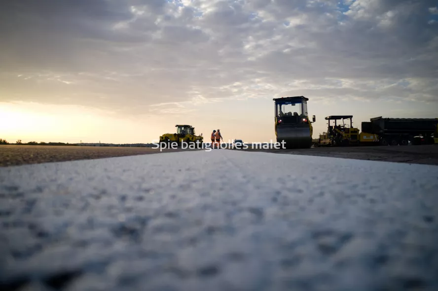 Photo SPIE BATIGNOLLES / MALET - Piste et tarmac