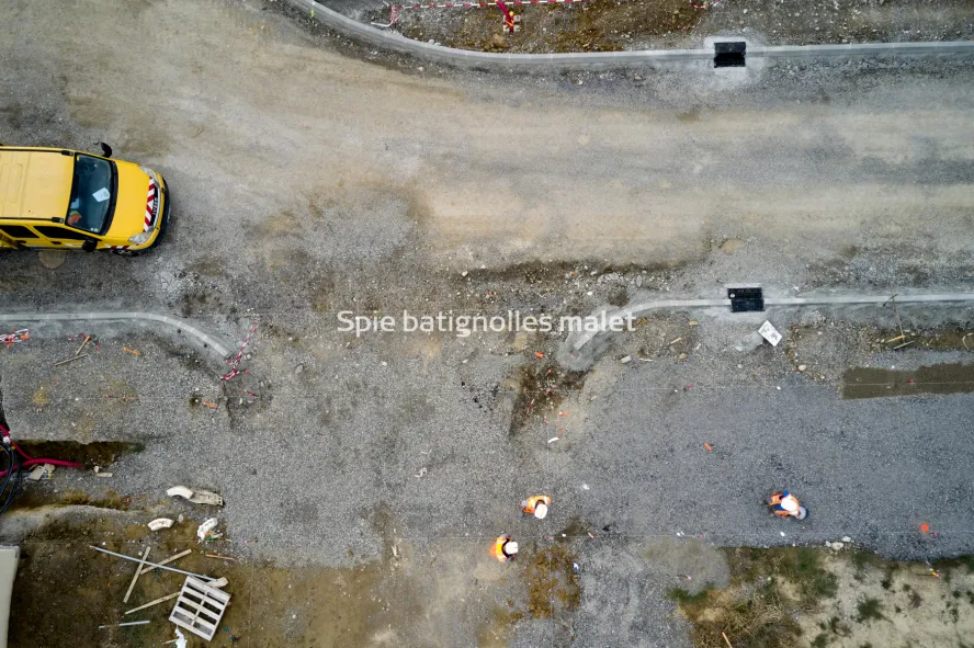 Photo SPIE BATIGNOLLES / MALET - ZAC DE L'ESCALETTE