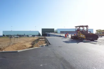Photo SPIE BATIGNOLLES / MALET - Travaux sur le MEET