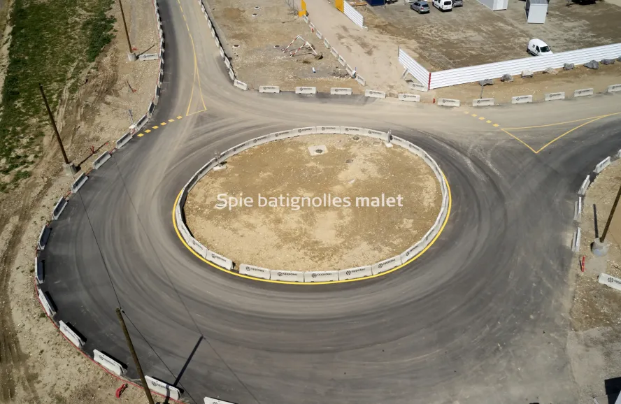 Photo SPIE BATIGNOLLES / MALET - Rond point