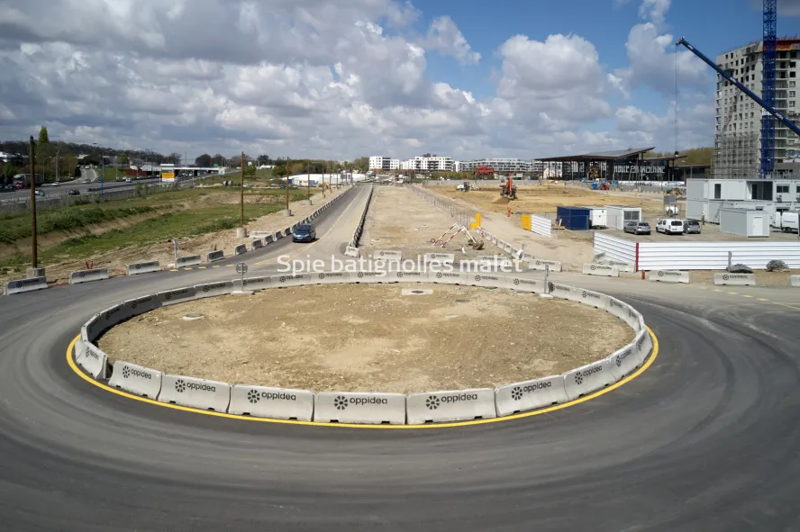 Photo SPIE BATIGNOLLES / MALET - Rond point