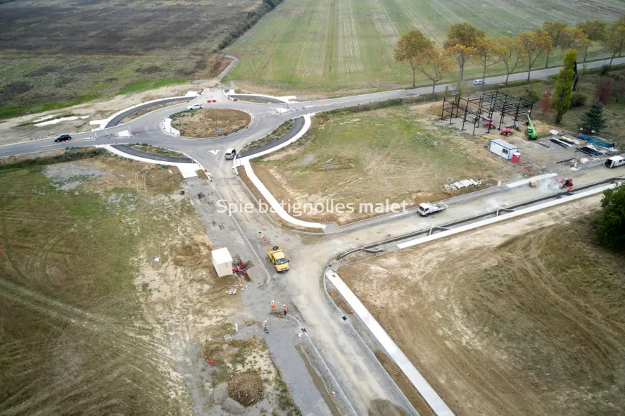 Photo SPIE BATIGNOLLES / MALET - ZAC DE L'ESCALETTE