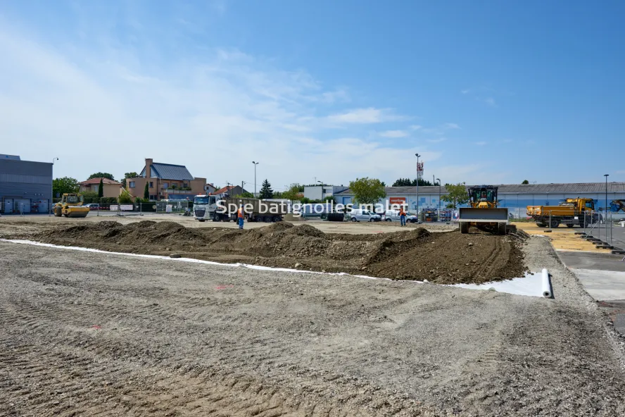 Photo SPIE BATIGNOLLES / MALET - Carrefour drive Purpan