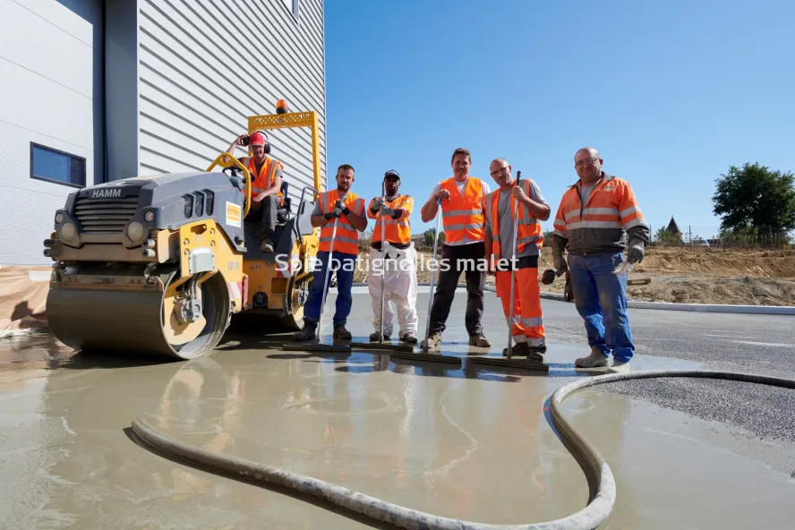 Photo SPIE BATIGNOLLES / MALET - Chantier OOGARDEN