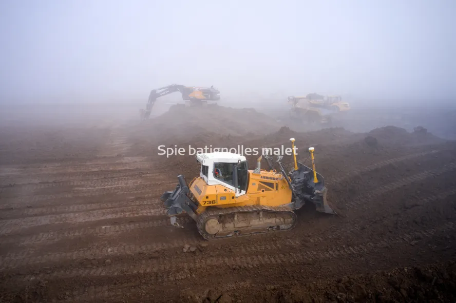 Photo SPIE BATIGNOLLES / MALET - FRANCAZAL