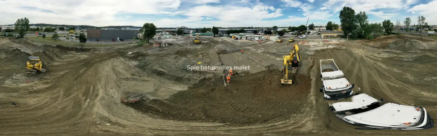 Photo SPIE BATIGNOLLES / MALET - LAFARGE