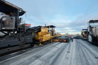 Photo SPIE BATIGNOLLES / MALET - Piste et tarmac