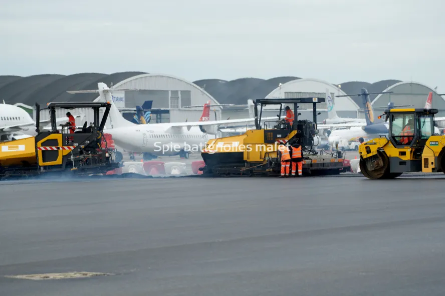 Photo SPIE BATIGNOLLES / MALET - Piste et tarmac