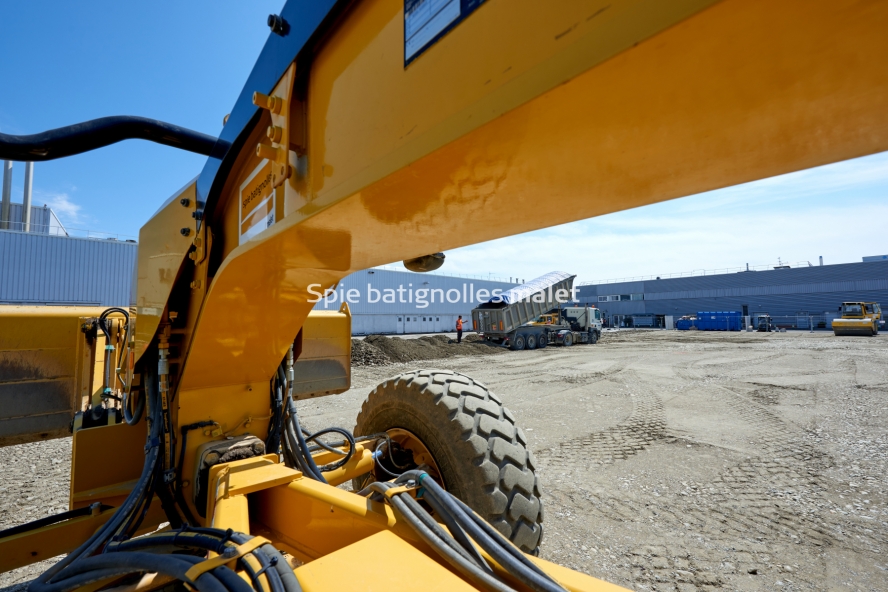 Photo SPIE BATIGNOLLES / MALET - Carrefour drive Purpan