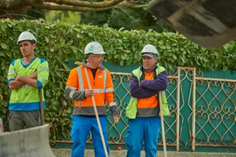 Photo SPIE BATIGNOLLES / MALET - VRD Enrobes