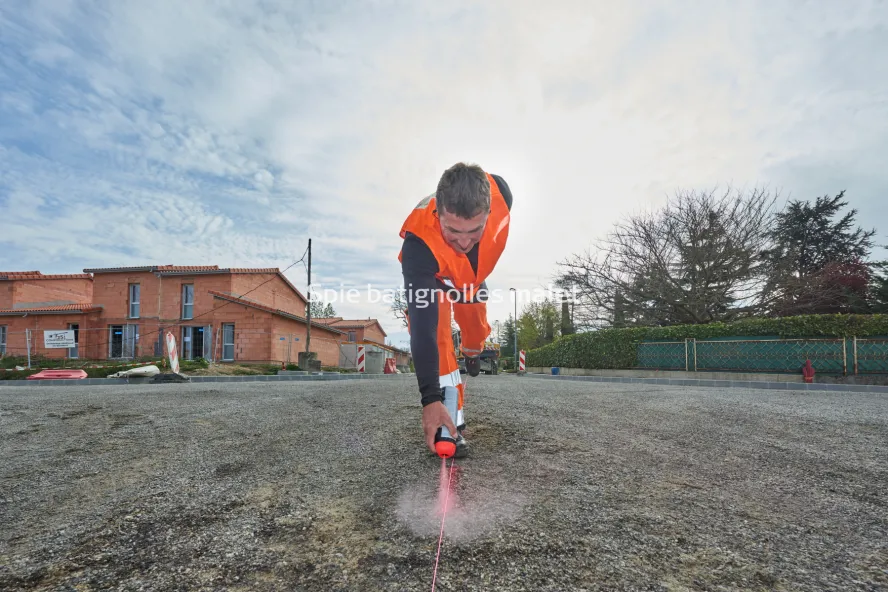 Photo SPIE BATIGNOLLES / MALET - VRD Enrobes