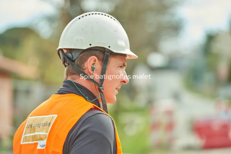 Photo SPIE BATIGNOLLES / MALET - VRD Enrobes