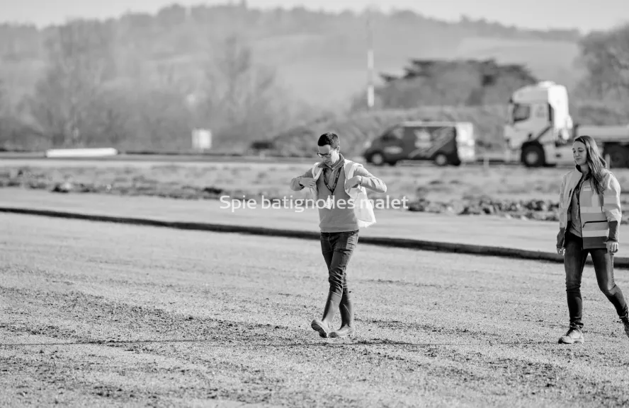 Photo SPIE BATIGNOLLES / MALET - Piste et tarmac