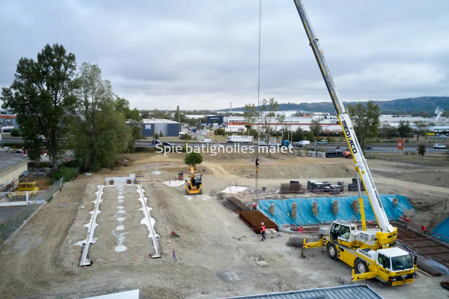 Photo SPIE BATIGNOLLES / MALET - LAFARGE