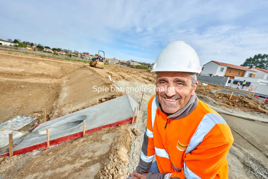 Photo SPIE BATIGNOLLES / MALET - VRD Enrobes