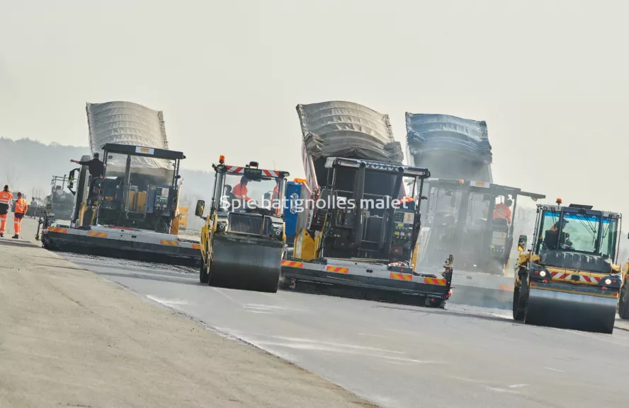 Photo SPIE BATIGNOLLES / MALET - Piste et tarmac