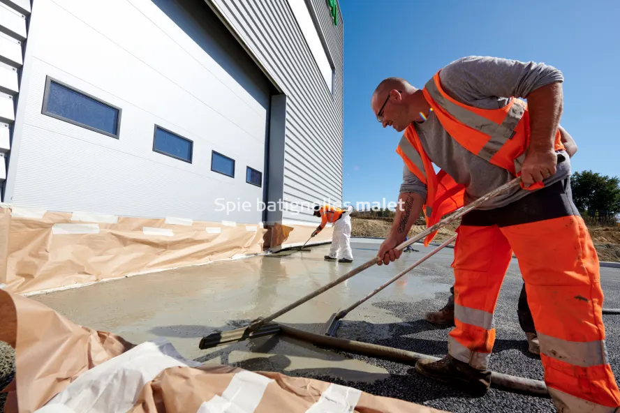 Photo SPIE BATIGNOLLES / MALET - Chantier OOGARDEN
