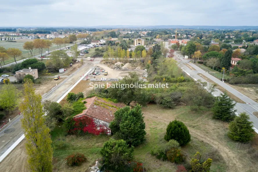 Photo SPIE BATIGNOLLES / MALET - ZAC DE L'ESCALETTE